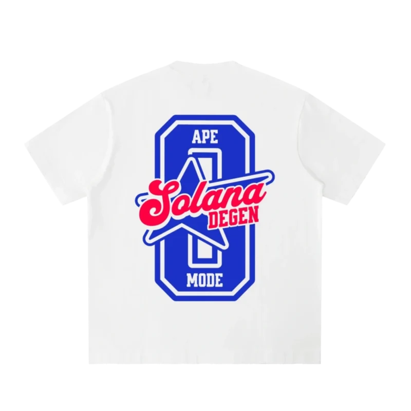 Solana Degen x Ape Mode Heavyweight Vintage T-Shirt