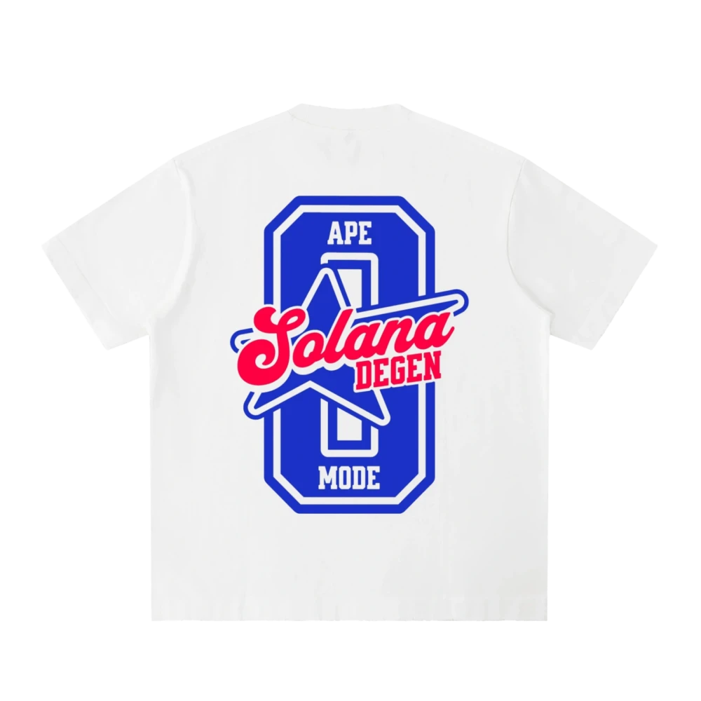 Solana Degen x Ape Mode Heavyweight Vintage T-Shirt