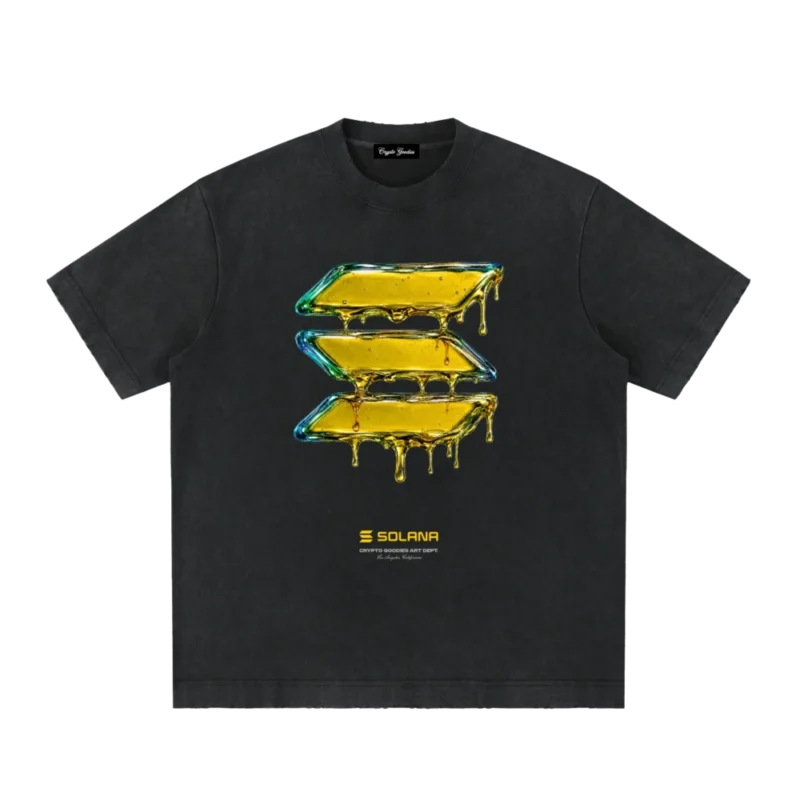 Solana Molten Drip Heavyweight Vintage T-Shirt