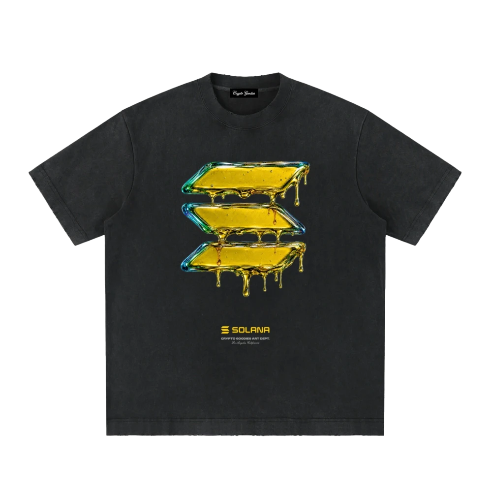 Shop - Solana Molten Drip Heavyweight Vintage T Shirt
