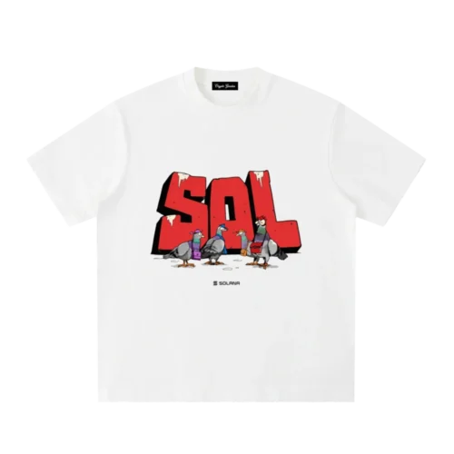 Solana Pigeon Run Heavyweight Vintage T-Shirt