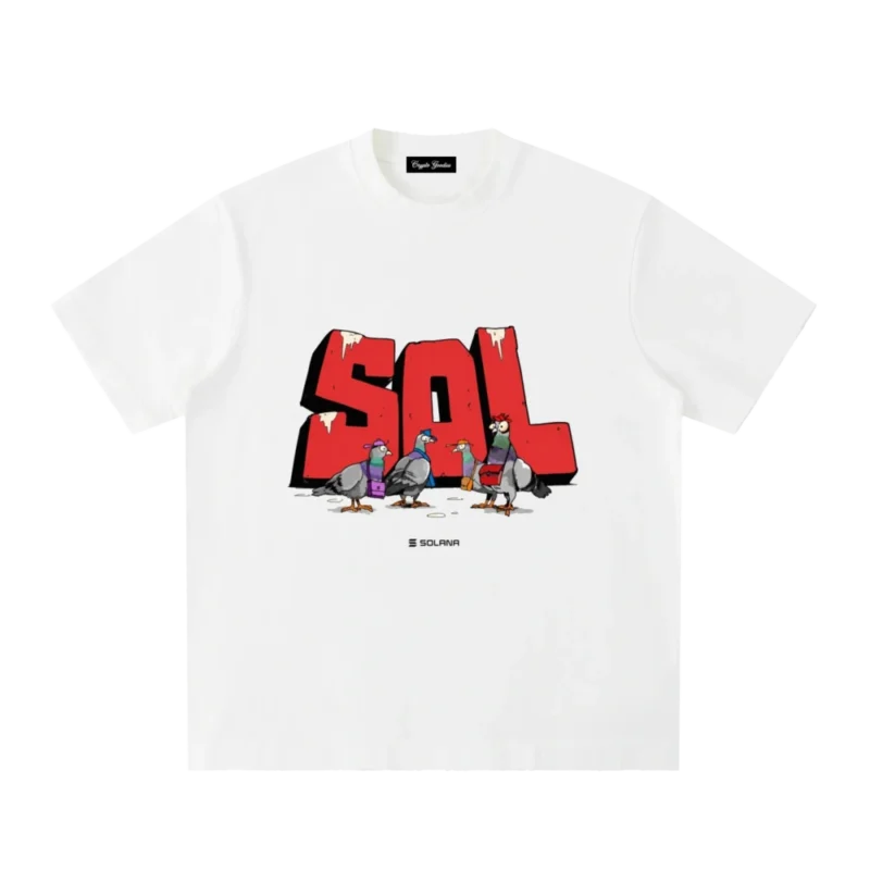 Solana Pigeon Run Heavyweight Vintage T-Shirt