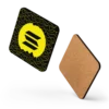 Solana Waves Cork-Back Coaster