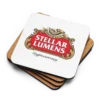 Stellar Lumens Cork-Back Coaster