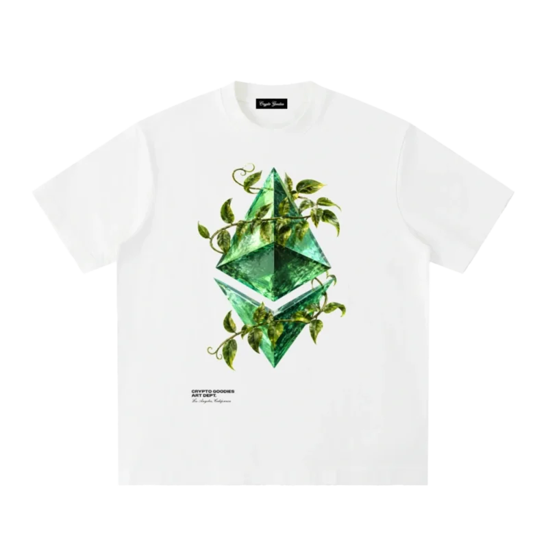 The Emerald Ethereum Heavyweight Vintage T-Shirt