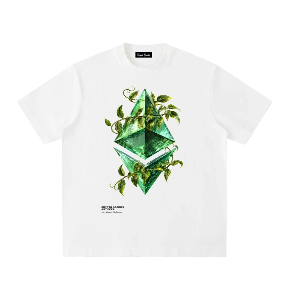 The Emerald Ethereum Heavyweight Vintage T-Shirt