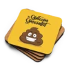 The Shitcoin Specialist Cork-Back Coaster