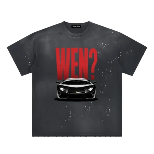 WEN LAMBO Paint Splatter T-Shirt