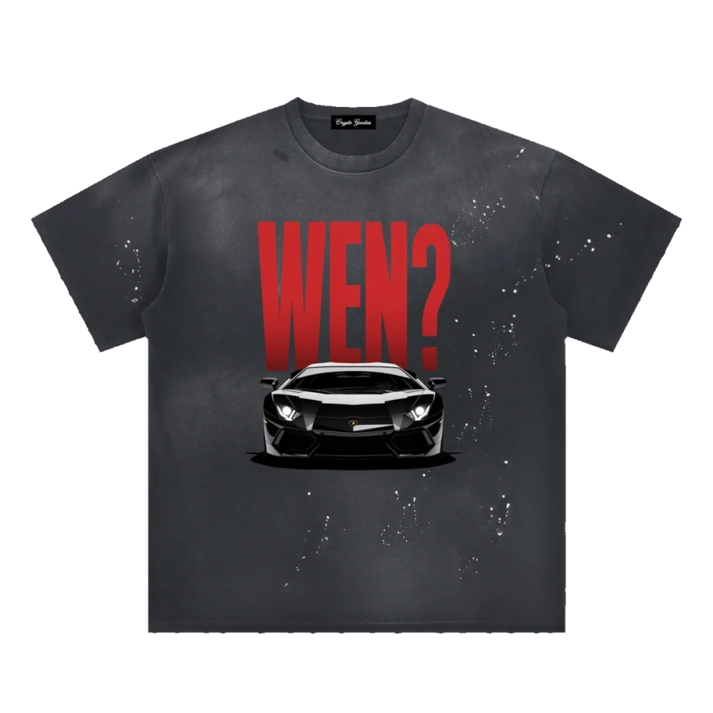 WEN LAMBO Paint Splatter T-Shirt