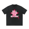 Will Meme For Bitcoin Heavyweight Vintage T-Shirt