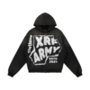 XRP Army Distressed Full-Zip Hoodie