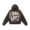 XRP Army Distressed Full-Zip Hoodie