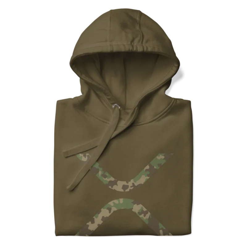 XRP Army Military Green Hoodie