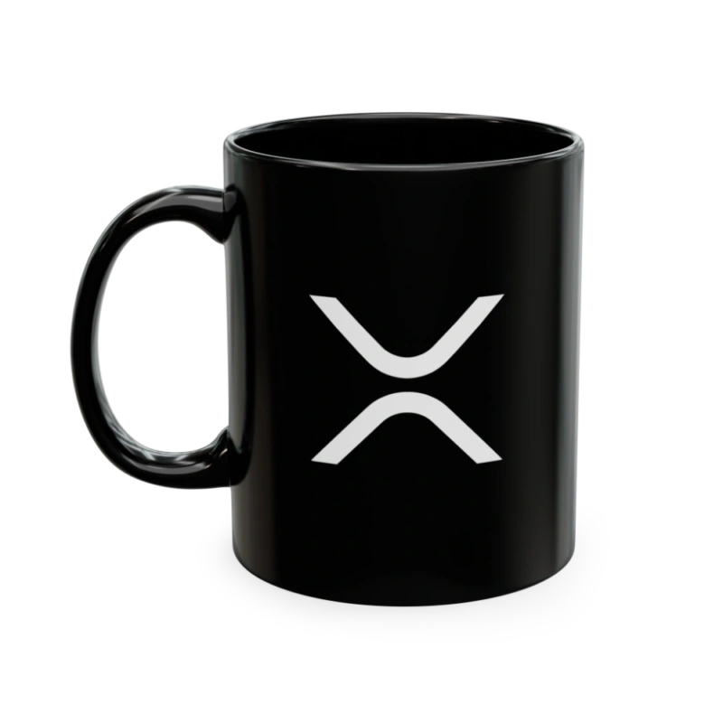 XRP Black Mug
