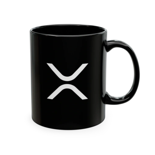 XRP Black Mug