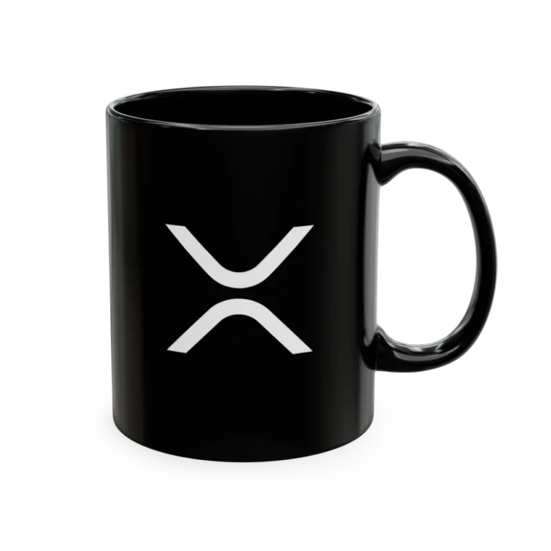 XRP Black Mug