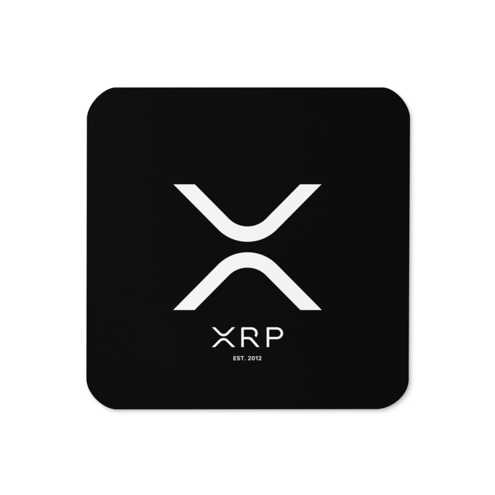 XRP Cork-Back Coaster