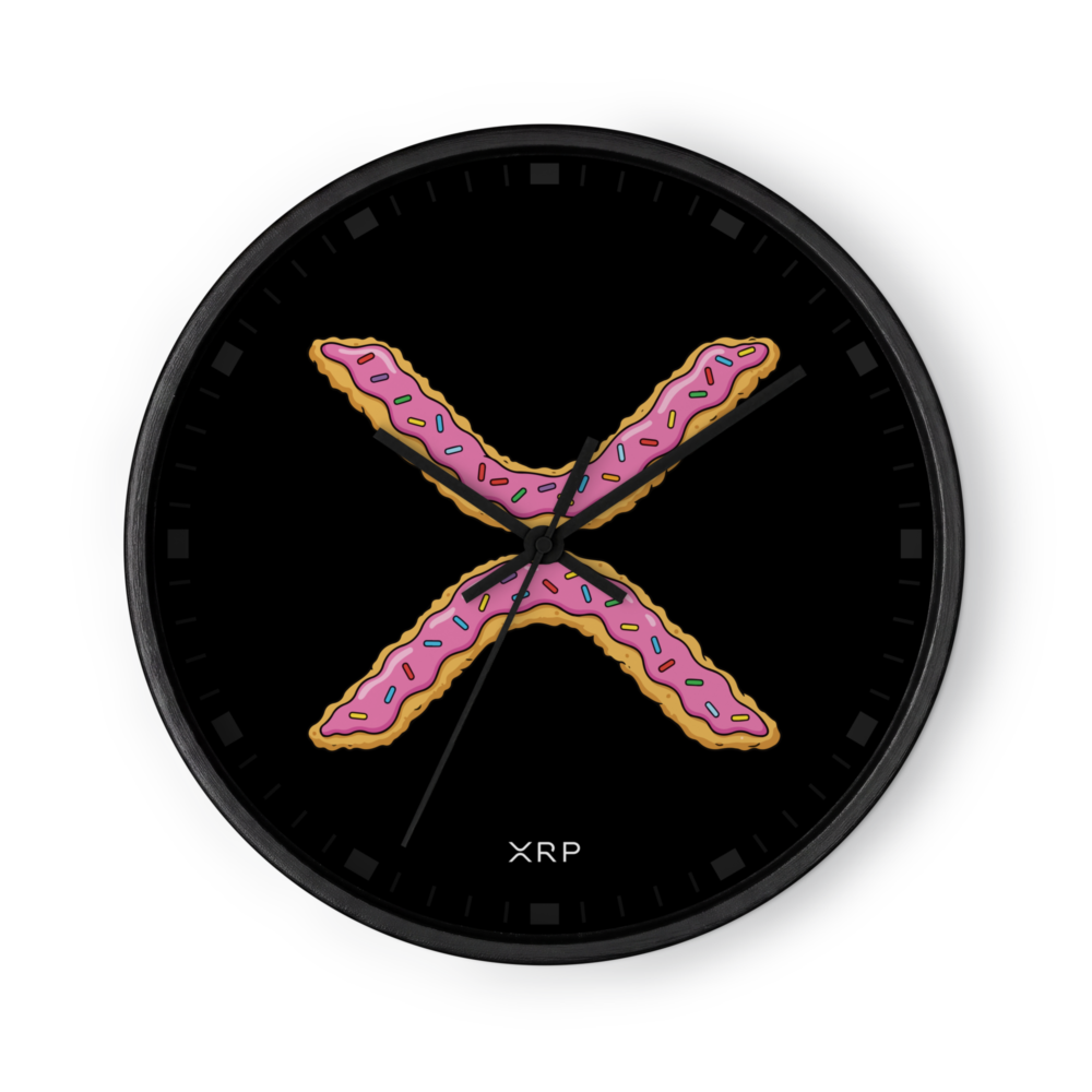 XRP Donut Wall Clock