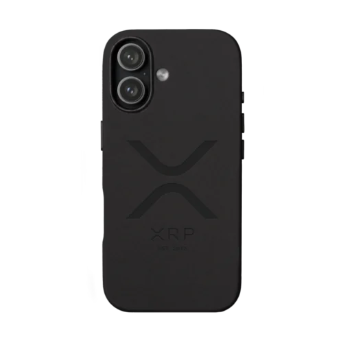 XRP Embossed Logo Leather Case for iPhone®