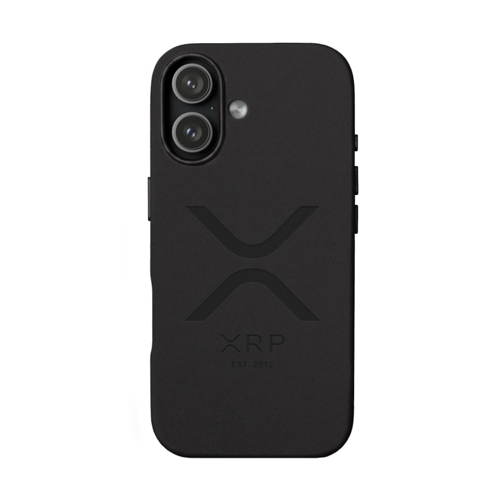 Xrp Embossed Logo Leather Case For Iphone®