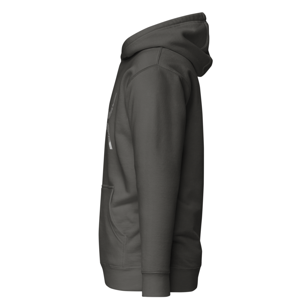 XRP Mesh X Logo Hoodie