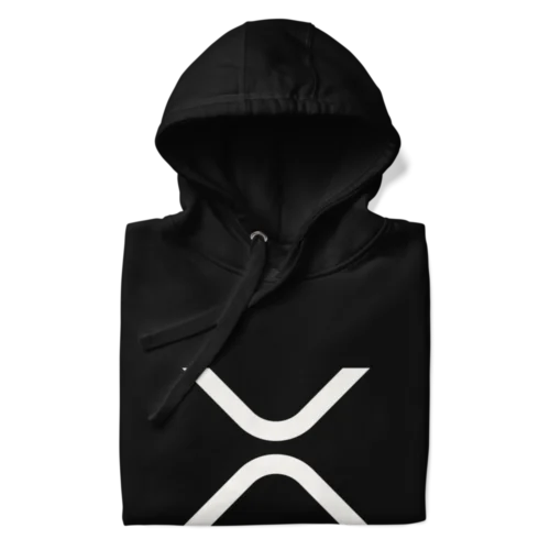 XRP Stacked Logo Hoodie