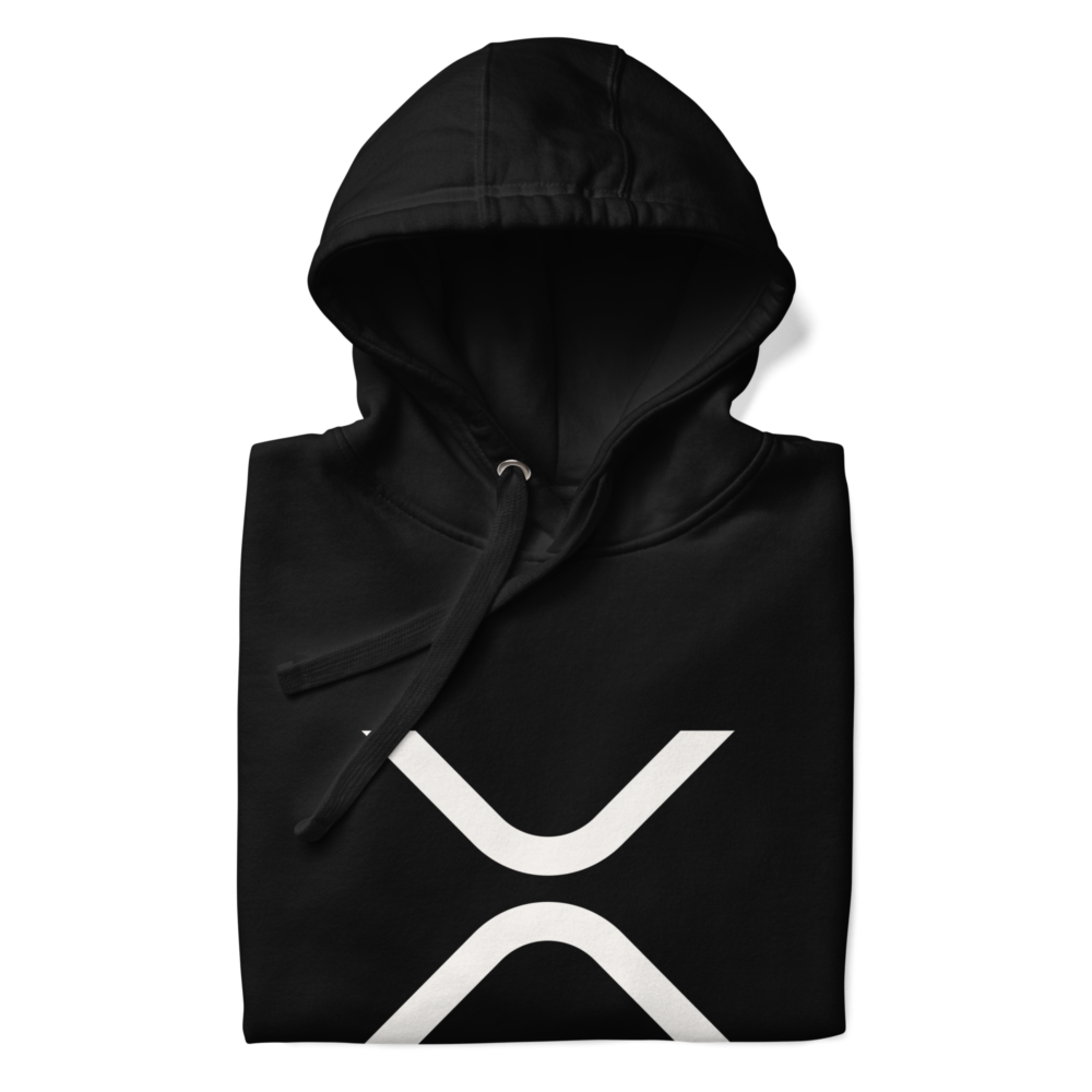 XRP Stacked Logo Hoodie