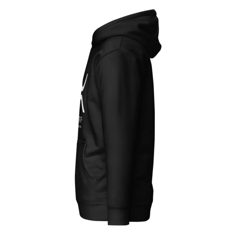 XRP Stacked Logo Hoodie - Image 3