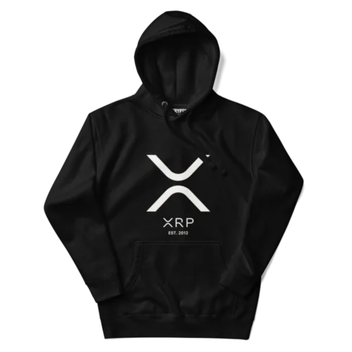 XRP Stacked Logo Hoodie