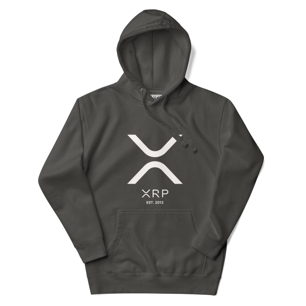 XRP Stacked Logo Hoodie
