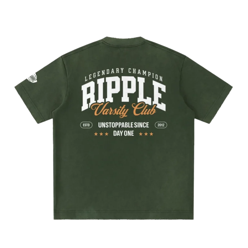 XRP Varsity Club Heavyweight Vintage T-Shirt