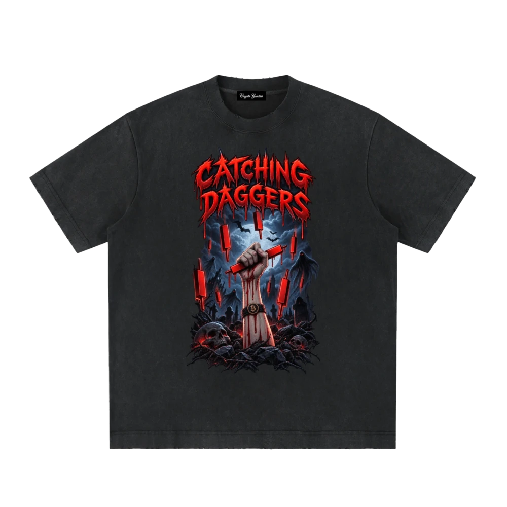 Catching Daggers Heavyweight Vintage T-Shirt