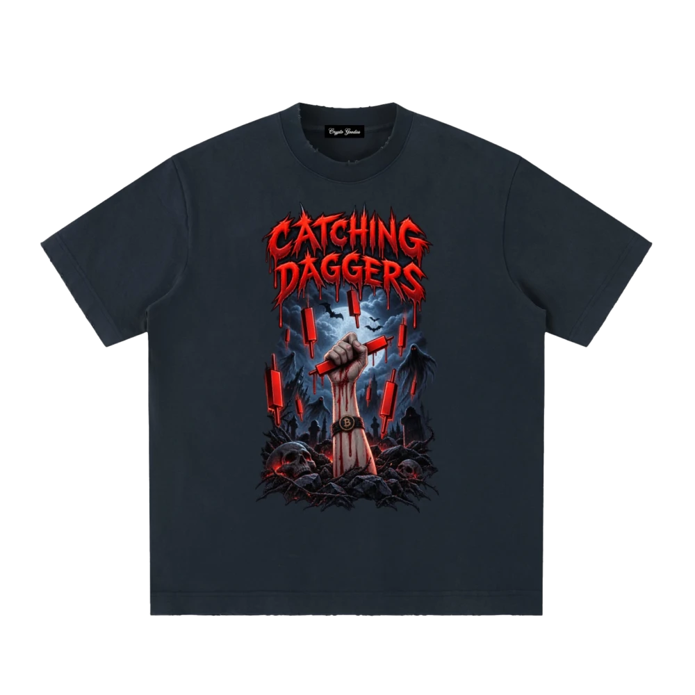 Catching Daggers Heavyweight Vintage T-Shirt