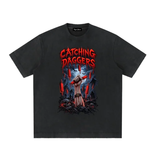 Catching Daggers Heavyweight Vintage T-Shirt