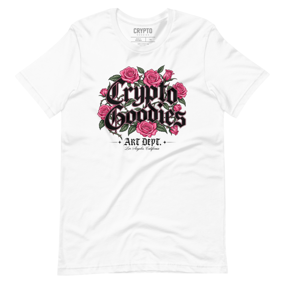 Crypto Goodies Floral T-Shirt - Image 3