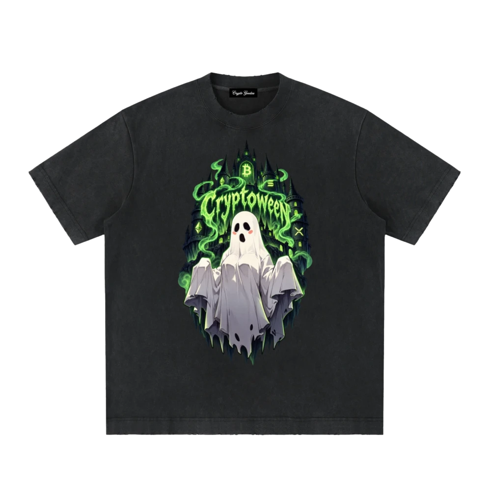 Cryptoween Heavyweight Vintage T-Shirt