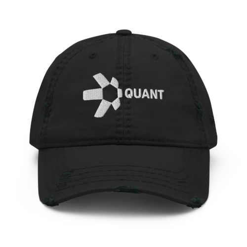 Quant Distressed Baseball Cap
