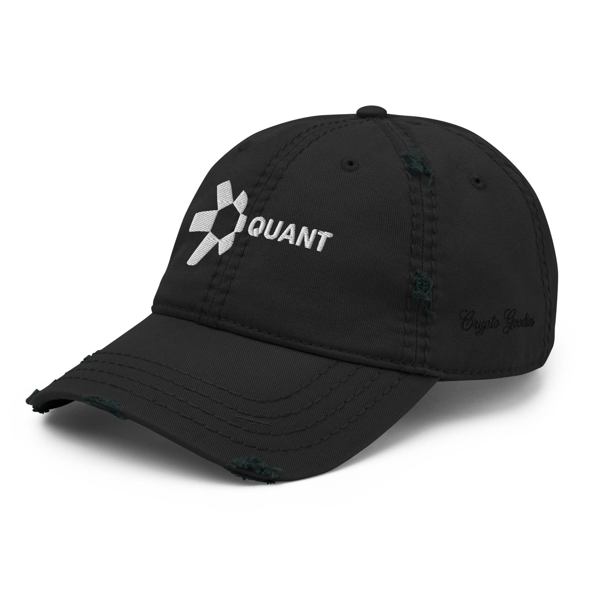 Quant Distressed Baseball Cap