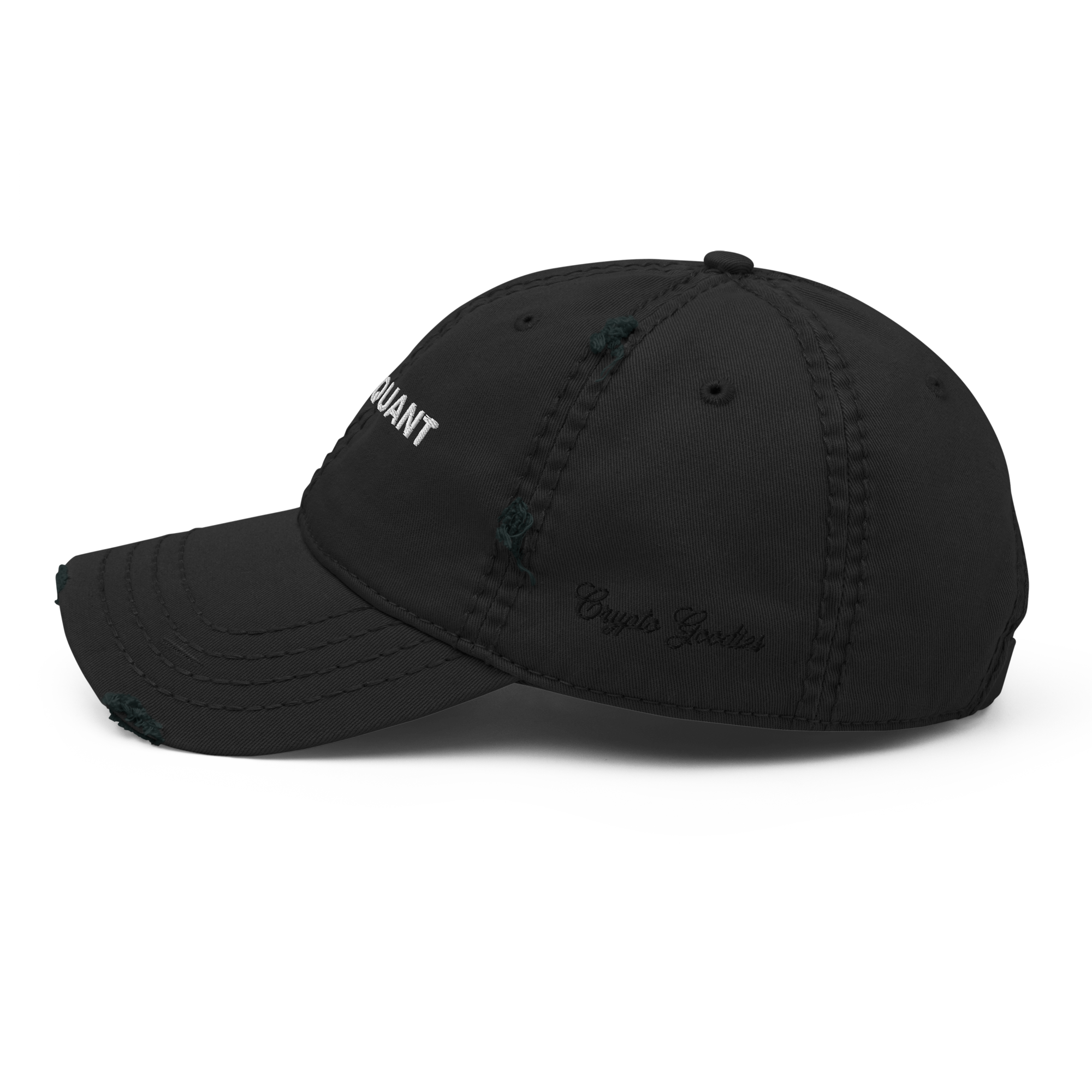 Quant Distressed Baseball Cap