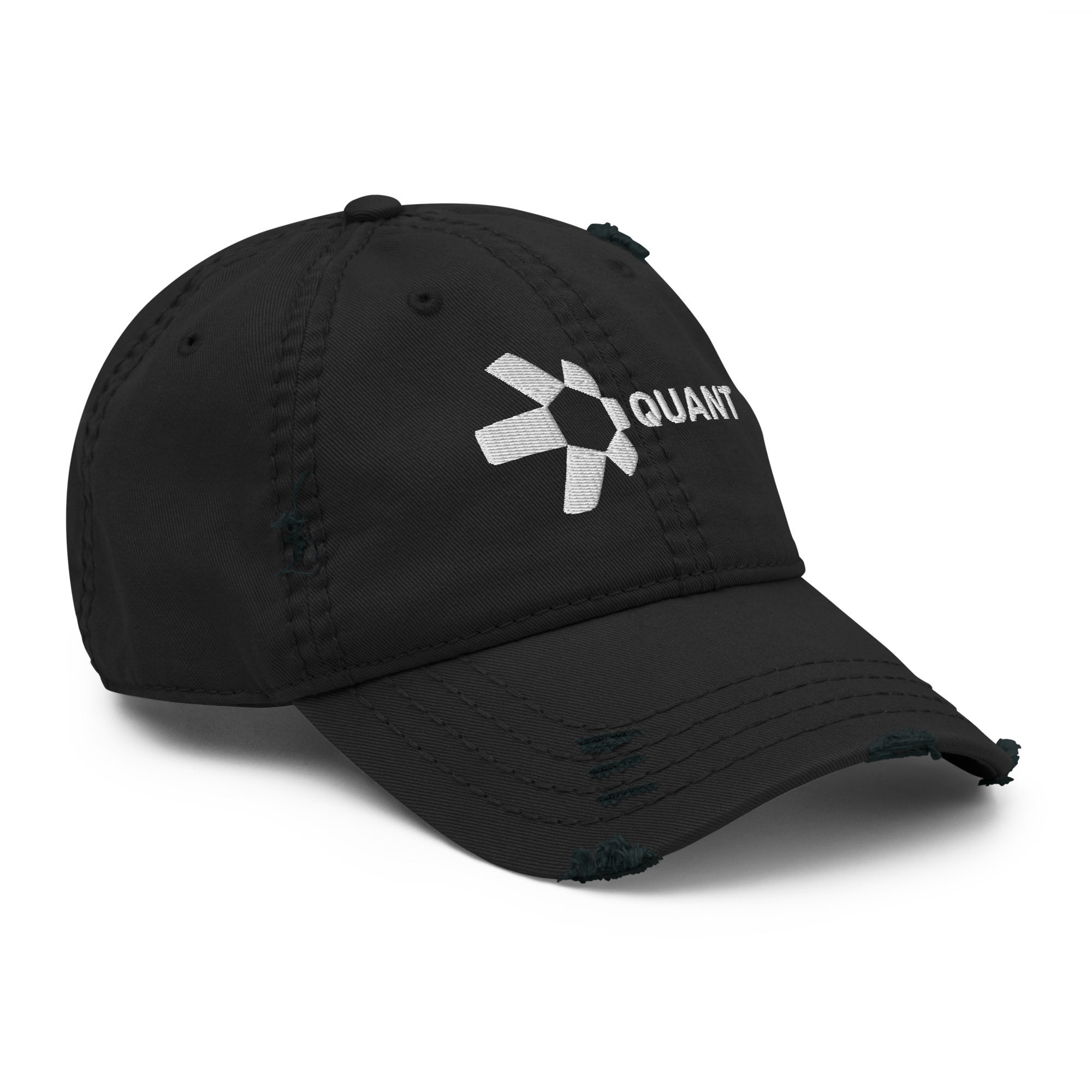 Quant Distressed Baseball Cap