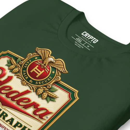 Hedera Hashgraph Beer Inspired T-Shirt