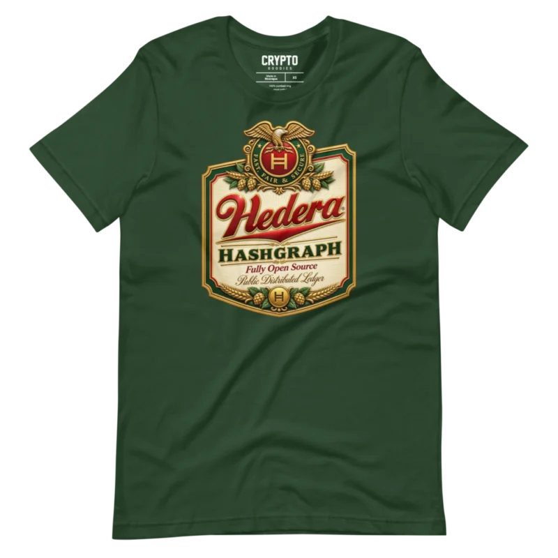 Hedera Hashgraph Beer Inspired T-Shirt