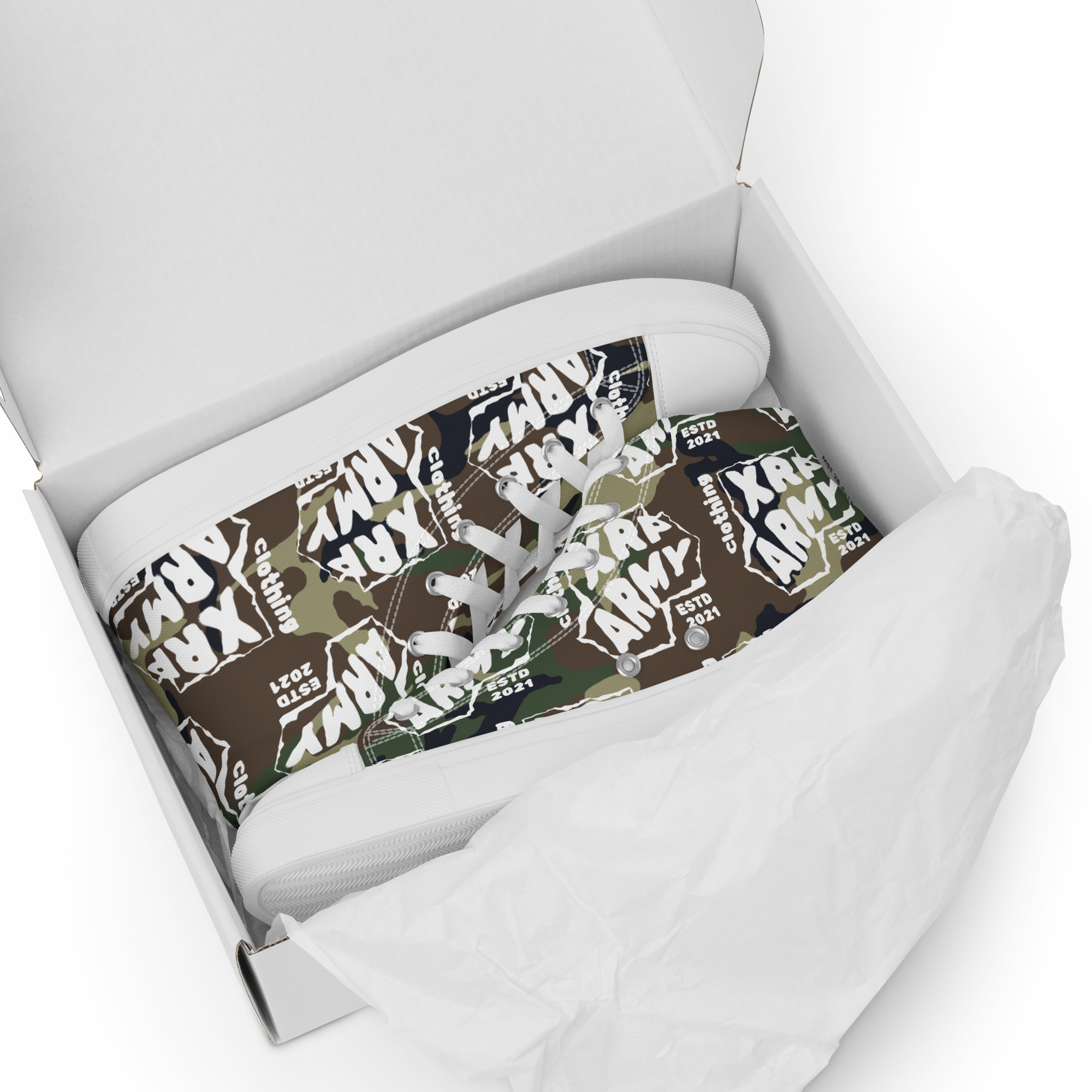 XRP Army High Top Shoes