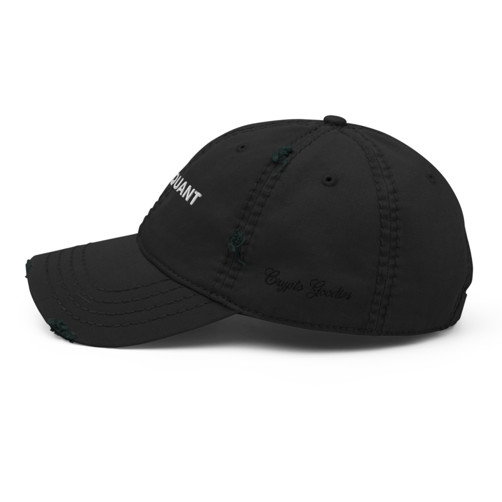 Quant Distressed Baseball Cap - Image 4
