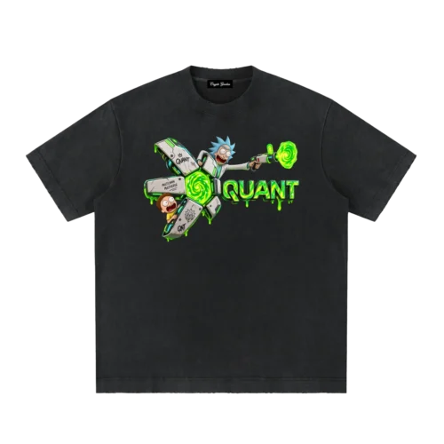 Quant Multichain Multiverse Heavyweight Vintage T-Shirt