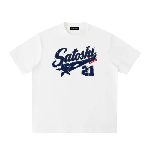 Satoshi 21 x All Star Heavyweight Vintage T-Shirt