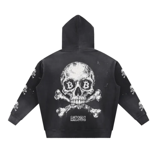 Satoshi Nakamoto Vintage Hoodie