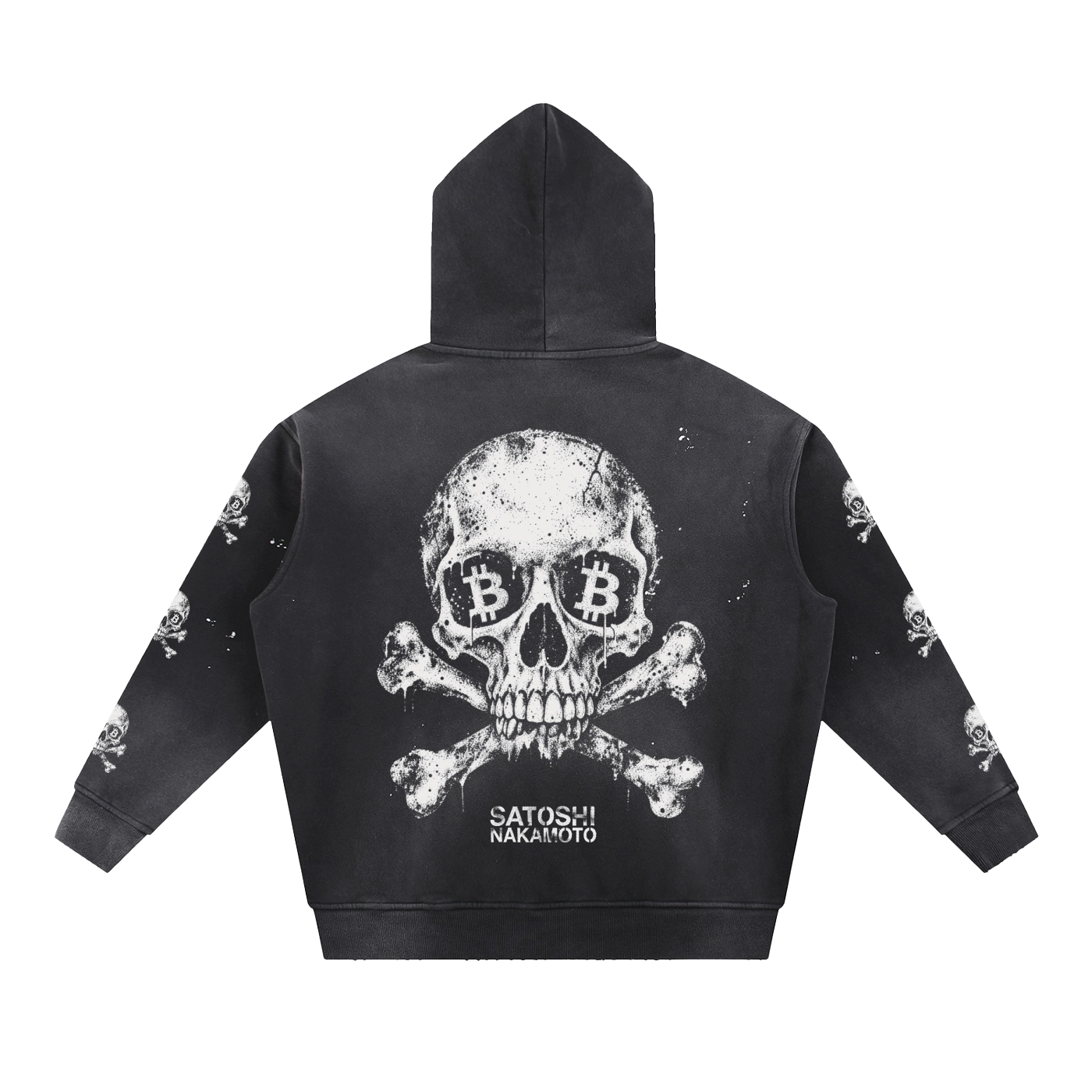Satoshi Nakamoto Vintage Hoodie