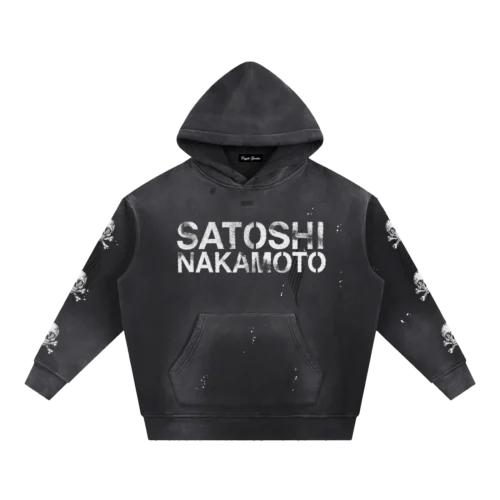 Satoshi Nakamoto Vintage Hoodie