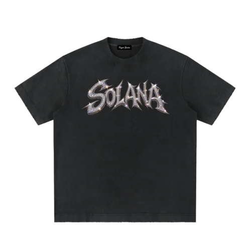 Solana Bling-Bling Heavyweight Vintage T-Shirt